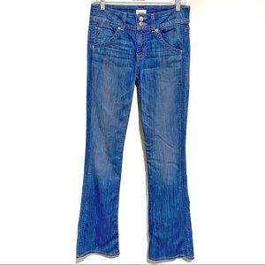 Hudson Signature Bootcut Mid Rise Jeans Color Dean